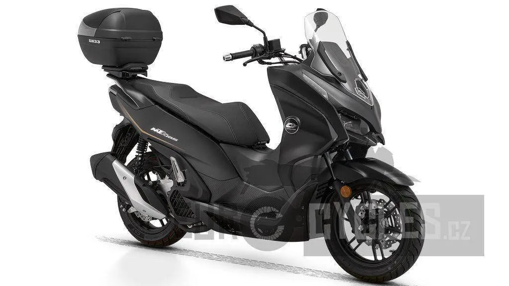 QJ Motor MTX 125 Hybrid + top box
