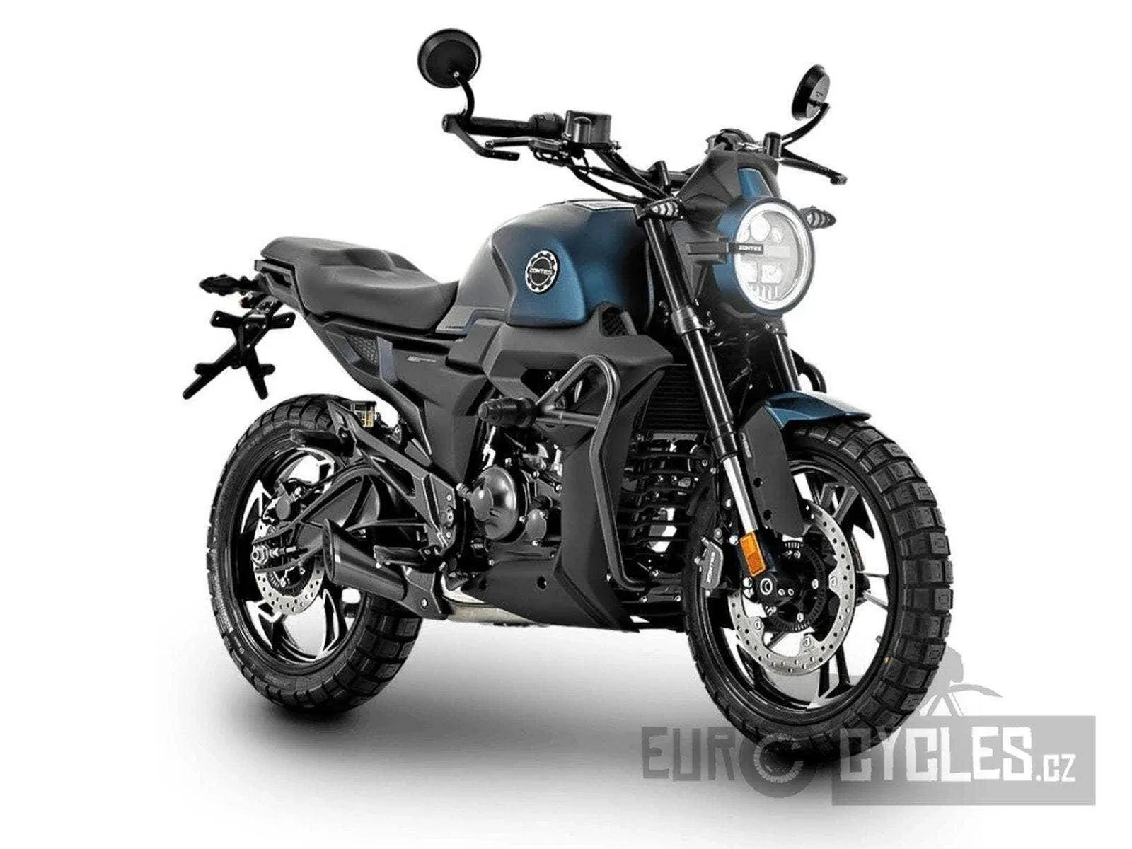 Zontes 125 Scrambler - Litá kola